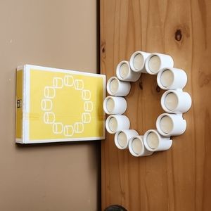 Vintage IKEA PS ceramic interlocking candle holders